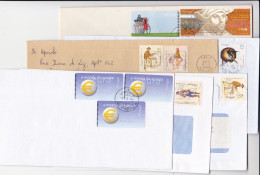 Portugal  6 Envelopes  Com Selos E Carimbos Diferentes - Poststempel (Marcophilie)