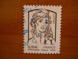 France Obl   Marianne N° 4764 Cachet Rond Bleu - 2013-2018 Marianne Van Ciappa-Kawena