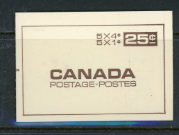 Canada  1967-73  Booklet - Unused Stamps