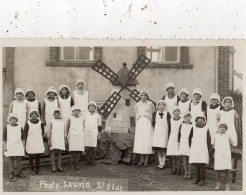 SAINT-ELOY-LES-MINES JEUNES FILLES DEGUISEES ( CARTE PHOTO ) - Saint Eloy Les Mines