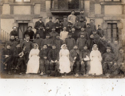 SAINT-ELOY-LES-MINES  HOPITAL MILITAIRE  ( CARTE PHOTO ) - Saint Eloy Les Mines