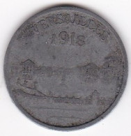 78. Yvelines. Versailles. Groupes Commerciaux De Versailles 5 Centimes 1918, En Zinc Nickelé - Monétaires / De Nécessité