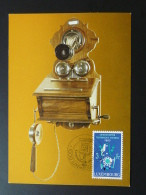 Carte Maximum Card Centenaire Telephone Luxembourg 1985 - Maximumkaarten