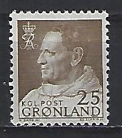 Greenland 1963  King Frederik (**) MNH  Mi.53 - Ungebraucht