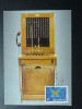 Carte Maximum Card Centenaire Du Telephone 1985 Luxembourg - Cartoline Maximum