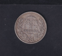 Ungarn Hungary 1 Korona 1896 - Hongrie