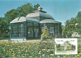 Carte Maximum - Brasil - Petropolis - Palácio De Cristal - Maximum Cards