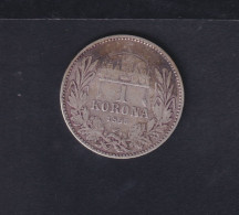 Ungarn Hungary 1 Korona 1895 - Hongrie