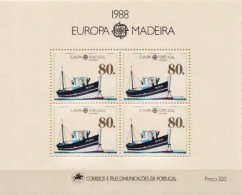 Madeira MNH Minisheet - 1988