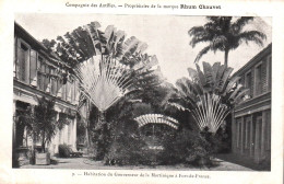 Martinique - Fort De France - Habitation Du Gouverneur - Pub Publicité Rhum CHAUVET Compagnie Des Antilles - Fort De France