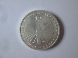 Germany 10 Euro 2007 UNC Silver/Argent.925 Commemorative Coin:Roma Treaties,diameter=32 Mm,weight=18 Grams - Conmemorativas