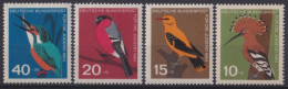 F-EX47534 GERMANY MNH 1963 WILDLIFE PRESERVATION BIRD AVES.  - Collections, Lots & Series