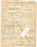 1942 Récépissé Chemins De Fer / Cachet Gare Longpré-les-Corps-Saints / 80 Somme / Exp Prosper Badigeon Craie - Briefe U. Dokumente
