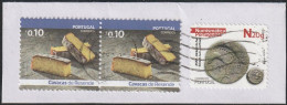 Fragment - Postmark CT SUL -|- Mundifil Nºs 5162 + 5230 - Gebraucht