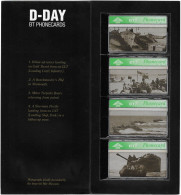 UK - BT - L&G - BTC-111-114 - D-day Commemoration Complete Set Of 4 Cards - 405F - 1996, 20U, Mint In Folder - BT Commemorative Issues