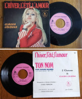 RARE French SP 45t RPM BIEM (7") CLAUDIA COLONNA «L'hiver, L'été, L'amour» (1971?) - Collectors