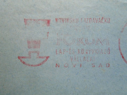D200316   Red Meter Stamp - EMA - Freistempel  -Yugoslavia  -FORUM Newspaper  -1971 NOVI SAD - Altri & Non Classificati