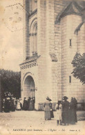 Bagneux Près De  Saumur      49      L'Eglise. Entrée De Messe.N° 5.  (voir Scan) - Saumur