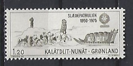 Greenland 1975  25th Ann.of Sirius Patrol (**) Mi.95 - Unused Stamps