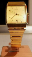 SEIKO+6532-5230+QUARTZ TANK WATCH+ORIGINAL+VINTAGE+JAPAN - Horloge: Antiek