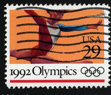 1992 Olympic Games  Michel US 2242 Stamp Number US 2638 Yvert Et Tellier US 2045 Stanley Gibbons US 2668 Used - Oblitérés