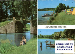 41407022 Zechlinerhuette Jagowbruecke Zeltplatz Wietzower See Bootsanlegestelle  - Zechlinerhütte