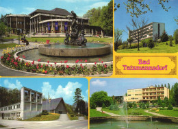 BAD TATZMANNSDORF, BURGENLAND, MULTIPLE VIEWS, FOUNTAIN, STATUE, ARCHITECTURE, PARK, GERMANY, POSTCARD - Burgenland