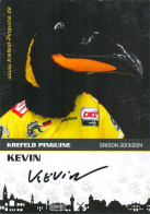 AK Eishockey Maskottchen Kevin Krefeld Pinguine 13-14 Krefelder EV / KEV Mascot Penguin Pingouin Pinguino Manchot DEB - Sport Invernali