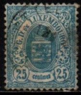 LUXEMBOURG 1880 O - 1859-1880 Stemmi