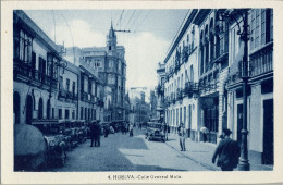 HUELVA , CALLE GENERAL MOLA  , ED. VDA. DE MANUEL ARIAS   , T.P. NO CIRCULADA - Huelva