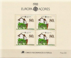 Azores MNH Minisheet - 1988