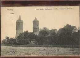 41405571 Jueterbog Partie An Der Stadtmauer Mit Alten Historischen Tuermen Juete - Jueterbog