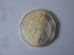 Austria 5 Euro 2010 UNC Silver/Argent Commemorative Coin:Winter Olympic Games,diameter=28 Mm,weight=10 Grams - Autriche