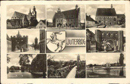 41405531 Jueterbog Nicolaikirche Marktplatz Rathaus Moenchkirche Neumarkt Tor Da - Jüterbog