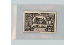 41405509 Jueterbog Gutschein 50 Pfennig St. Nicolaikirche Dammtor Inschrift Tafe - Jueterbog