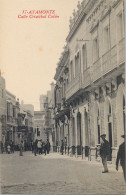 HUELVA , AYAMONTE - CALLE CRISTÓBAL COLÓN , EDICIÓN CASA REYES  , T.P. NO CIRCULADA - Huelva