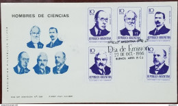 Heroes Of Sciences And Medicine, Physician Medical Doctor Naturalist, Archaeologist, Explorer, Famous Personalities FDC - Fysica