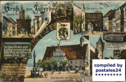 41404608 Jueterbog Dammtor Neumarkt-Tor Marktplatz Rathaus Denkmal Zinnaer Tor W - Jueterbog