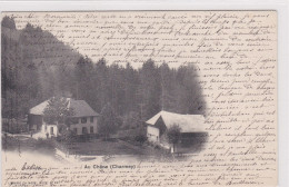 Charmey, La Tzintre, Auberge Du Chêne, Carte-photo - Charmey