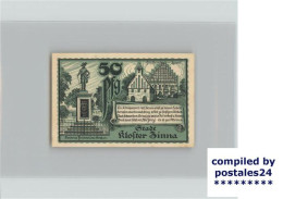 41404366 Zinna Jueterbog Gutschein 50 Pfennig Kloster Denkmal Jueterbog - Jüterbog