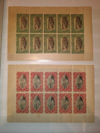 Congo Belge - 64/65/66/67 - Feuillets - Mols - 1915 - MNH - Unused Stamps