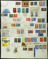 TOPIC EUROPA: 24 FDC Covers, Etc. Of Years 1956 To 1963, In General Of Fine To VF Quality! - Andere & Zonder Classificatie