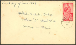 ADEN: Cover Used Locally On 17/JA/1949, Very Nice! - Aden (1854-1963)