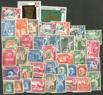 ADEN: Lot Of Complete Sets, MNH (one With Light Hinge Marks), Very Fine Quality! - Aden (1854-1963)