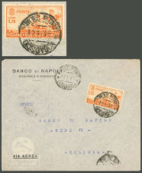 ITALIAN EAST AFRICA: 31/JA/1941 Mogadiscio - Italy, Airmail Cover Franked With 1.75L., Arrival Backstamp, Very Fine Qual - Italian Eastern Africa