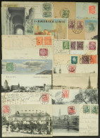 GERMANY: 23 Postcards, Most Used Between 1900 And 1934, Several Are Very Attractive, In General Of Fine To Very Fine Qua - Sammlungen