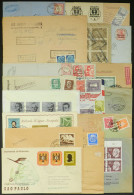 GERMANY: 20 Covers, Cards Etc. Used Between 1872 And 1984, There Are Very Interesting Postages, Most Of Fine To Very Fin - Covers & Documents