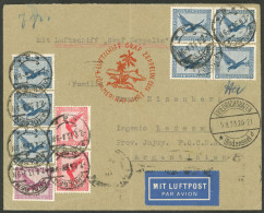 GERMANY: 2/AU/1922 Arolsen - Jujuy (Argentina), Airmail Cover Flown By Zeppelin On Its 4th Flight To South America, Tran - Cartas & Documentos