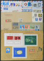 GERMANY: 10 Covers Sent To Argentina Mainly In 1960s, All With Very Interesting Postages! IMPORTANT: Please View ALL The - Other & Unclassified