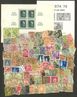 GERMANY: Interesting Lot Of Varied Stamps, Used Or Mint (they Can Be Without Gum), In General Of Fine Quality (some May  - Collections
